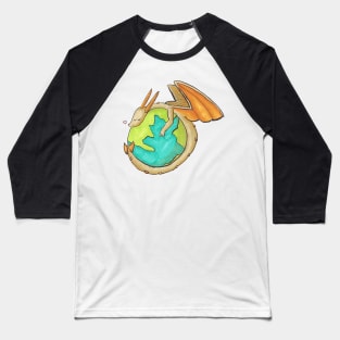 World Hug Dragon Baseball T-Shirt